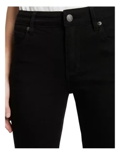 Buy 😉 Sass & Bide Mid Slims Mid Rise Jean In True Black 👍 -High Waist Denim Cry Sale unnamed file 1003