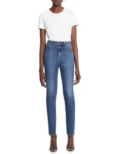 Brand new 🔔 Sass & Bide High Slims High Rise Jean In Washed Indigo 😀