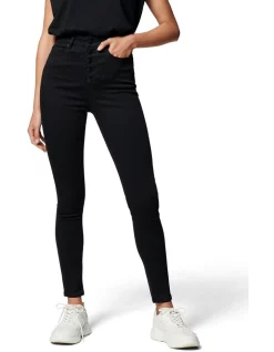Deals 𧨠Forever New Heidi High Rise Ankle Grazer Jean Black β€οΈ