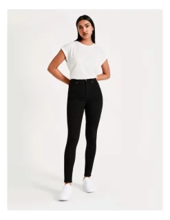 Buy 🤩 Grab Denim Olivia High Rise Skinny Jean In Black 🤩 -High Waist Denim Cry Sale unnamed file 1095