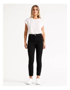 High Waist Denim Cry Sale 36 Best deal π Grab Denim Olivia Petite High Rise Skinny Jean In Black π