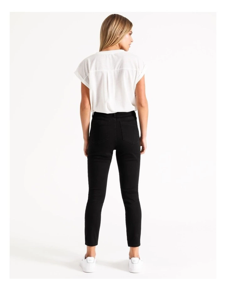 Best deal π Grab Denim Olivia Petite High Rise Skinny Jean In Black π 7 Best deal π Grab Denim Olivia Petite High Rise Skinny Jean In Black π - Image 5