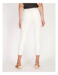 Cheap 🧨 Grab Denim Olivia Crop High Waisted Skinny Jean Ecru 😀 -High Waist Denim Cry Sale unnamed file 1120