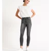 Buy 🥰 Grab Denim Olivia High Rise Skinny Jean Charcoal Wash 👍