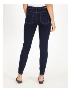 Budget 🤩 Grab Denim Nadia Mid Rise Skinny Jean Indigo ✔️ -High Waist Denim Cry Sale unnamed file 1143