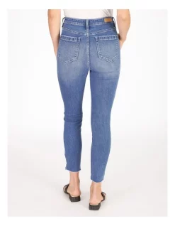 Top 10 😉 Grab Denim Olivia Crop With Step Hem High Rise Skinny Jean Mid Blue 😀 -High Waist Denim Cry Sale unnamed file 1148