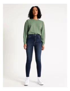 Best reviews of 😉 Miss Shop High Waist Skinny 👖 Jeans In Indigo ❤️