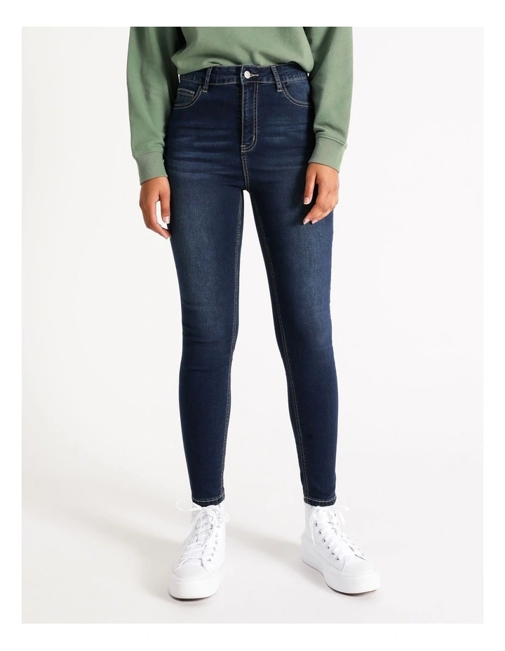 Best reviews of ๐ Miss Shop High Waist Skinny ๐ Jeans In Indigo โค๏ธ 4 Best reviews of ๐ Miss Shop High Waist Skinny ๐ Jeans In Indigo โค๏ธ - Image 2