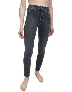 Hot Sale ✨ Calvin Klein 👖 Jeans High Rise Skinny Jean Grey 😀 -High Waist Denim Cry Sale unnamed file 1188