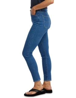 Best Sale 😀 Lee High Licks Crop 👖 Jeans In Blue Cosmos 🌟 -High Waist Denim Cry Sale unnamed file 1221