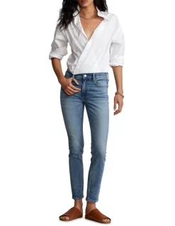 Cheapest 🎉 Polo Ralph Lauren Tompkins Skinny Jean In Blue 🤩 -High Waist Denim Cry Sale unnamed file 1224