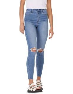 New 🌟 Riders By Lee Hi Rider Skinny 👖 Jeans Blue Belief 🎉