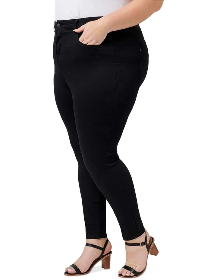 Best Pirce ๐ Forever New Curve Bianca Curve High Rise Ankle Grazer ๐ Jeans Forever Black ๐งจ 4 Best Pirce ๐ Forever New Curve Bianca Curve High Rise Ankle Grazer ๐ Jeans Forever Black ๐งจ - Image 2