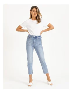 Promo 🤩 Grab Denim Billie Straight Leg Jean ☀️ Summer Blue 🥰 -High Waist Denim Cry Sale unnamed file 124