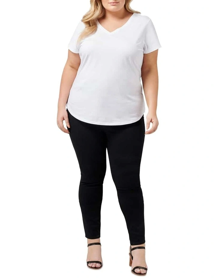 Best Pirce ๐ Forever New Curve Bianca Curve High Rise Ankle Grazer ๐ Jeans Forever Black ๐งจ 6 Best Pirce ๐ Forever New Curve Bianca Curve High Rise Ankle Grazer ๐ Jeans Forever Black ๐งจ - Image 4