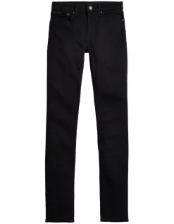 Budget 💯 Polo Ralph Lauren Tompkins Skinny 👖 Jeans In Black 🎉 -High Waist Denim Cry Sale unnamed file 1253