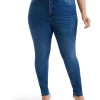 Outlet 🤩 Forever New Curve Belinda High Rise Ankle Grazer In Blue 👍 -High Waist Denim Cry Sale unnamed file 1254