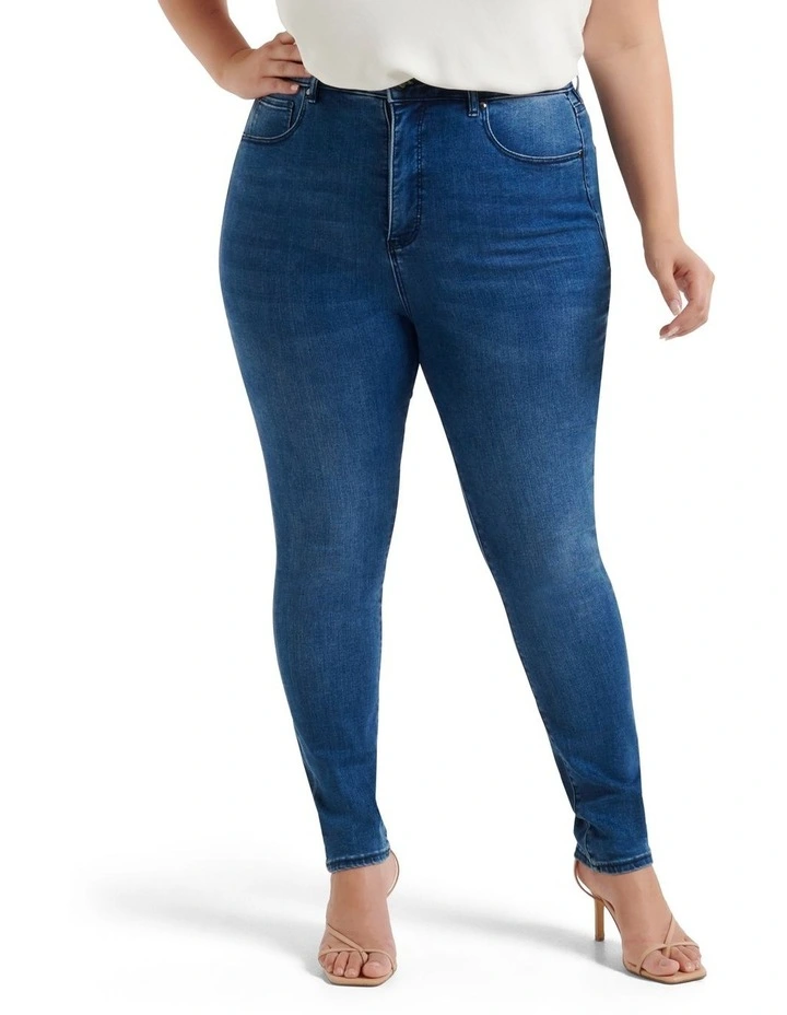 Outlet π€© Forever New Curve Belinda High Rise Ankle Grazer In Blue π 3 Outlet π€© Forever New Curve Belinda High Rise Ankle Grazer In Blue π