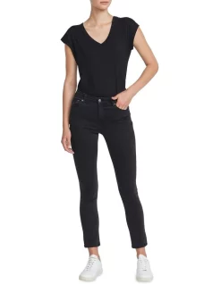 Coupon 👍 Skin And Threads Highwaisted Charcoal Jean 🥰