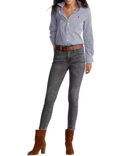 Buy 🔔 Polo Ralph Lauren Tompkins High-Rise Skinny Jean 🤩 -High Waist Denim Cry Sale unnamed file 1264