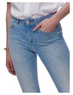 Deals 😍 ONLY Blush Life Mid Skinny 👖 Jeans Light Blue Denim 👏 -High Waist Denim Cry Sale unnamed file 1278