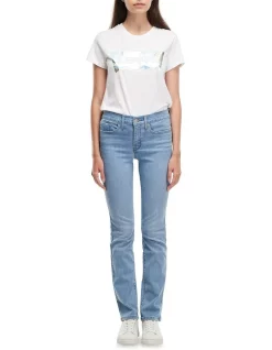 Outlet 🥰 Levi's 314 Shaping Straight 👖 Jeans Lapis Sense 🥰