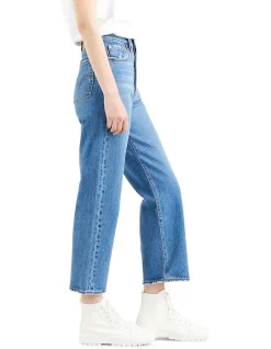 Coupon ✨ Levi's Ribcage Straight Leg Ankle Jean Jive Together 😍 -High Waist Denim Cry Sale unnamed file 13