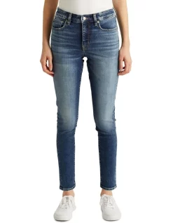 Budget 😍 Lauren Ralph Lauren High Rise Skinny Ankle Jean Navy 🔥