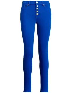 Cheap ✨ Lauren Ralph Lauren High-Rise Skinny Ankle Jean ⭐ -High Waist Denim Cry Sale unnamed file 1338