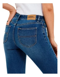 Promo ✔️ Riders By Lee Mid Ankle Skimmer 👖 Jeans Mid Morning Blue 👏 -High Waist Denim Cry Sale unnamed file 1365