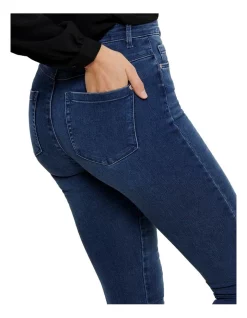 Hot Sale 🌟 ONLY Royal High Waisted Skinny Jean Medium Blue Denim 🤩 -High Waist Denim Cry Sale unnamed file 1382