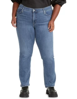 Buy π Levi's Curve 314 Shaping Straight π Jeans In Blue β€οΈ