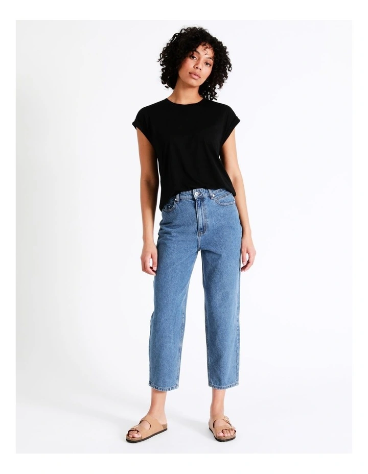 Flash Sale π Grab Denim Recycled Blend Barrel Jean In Pool Blue π 3 Flash Sale π Grab Denim Recycled Blend Barrel Jean In Pool Blue π