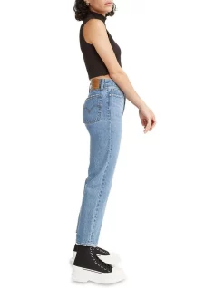 Coupon ⭐ Levi's Wedgie Straight 👖 Jeans Oxnard Haze Blue ✨ -High Waist Denim Cry Sale unnamed file 141