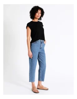 Flash Sale π Grab Denim Recycled Blend Barrel Jean In Pool Blue π 12 Flash Sale π Grab Denim Recycled Blend Barrel Jean In Pool Blue π -High Waist Denim Cry Sale unnamed file 1410