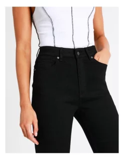 Top 10 👍 Miss Shop High Waist Skinny Jean In Jet Black 😀 -High Waist Denim Cry Sale unnamed file 1418