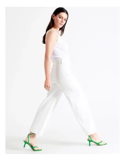 Discount 🥰 Basque Recycled Cotton Blend Wide Leg Jean In White 💯 -High Waist Denim Cry Sale unnamed file 1473