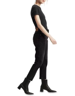 Best deal 🔥 Levi's 501 Original Cropped 👖 Jeans In Black ⌛ -High Waist Denim Cry Sale unnamed file 1497
