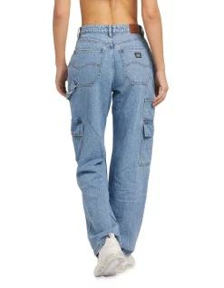 Cheapest 🤩 Lee High Baggy Workwear Jean In Blue Planet 🎁 -High Waist Denim Cry Sale unnamed file 1514