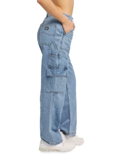 Cheapest 🤩 Lee High Baggy Workwear Jean In Blue Planet 🎁 -High Waist Denim Cry Sale unnamed file 1516