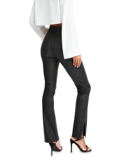 New 🎁 Belle & Bloom Take Me Out Pleather Pant 🛒 -High Waist Denim Cry Sale unnamed file 1537