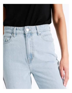 Best Sale 🎉 Grab Denim Recycled Blend Barrel Jean In Coastal Blue 🥰 -High Waist Denim Cry Sale unnamed file 1546