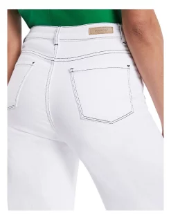 Coupon 🌟 Marcs Maya Wide Leg Jean In White 😀 -High Waist Denim Cry Sale unnamed file 1550