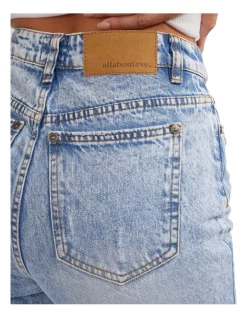 Hot Sale 🌟 All About Eve Ellen Mom Jean Light Blue 🥰 -High Waist Denim Cry Sale unnamed file 1553