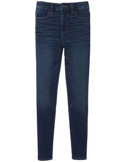 Wholesale 🎁 American Eagle Dream Super High Waisted Jegging In Dark Denim 👍 -High Waist Denim Cry Sale unnamed file 1561