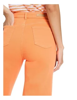 Best Sale 👏 Marcs Paige Wide Leg Crop Jean In Orange 👏 -High Waist Denim Cry Sale unnamed file 1595