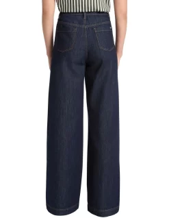 Best deal 🧨 David Lawrence Malta Relaxed Wide Leg Jean In Dark Indigo 💯 -High Waist Denim Cry Sale unnamed file 1598