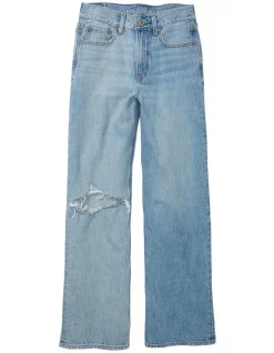 Flash Sale 🌟 American Eagle Ripped Skater Jean In Two Toned 😀 -High Waist Denim Cry Sale unnamed file 1606