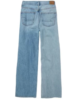 Flash Sale 🌟 American Eagle Ripped Skater Jean In Two Toned 😀 -High Waist Denim Cry Sale unnamed file 1607