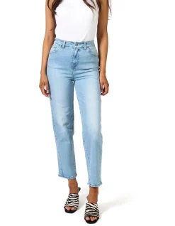 Outlet 💯 Emerge 👩 Woman Karen 80'S Mum Jean In Bondi Blue 😍